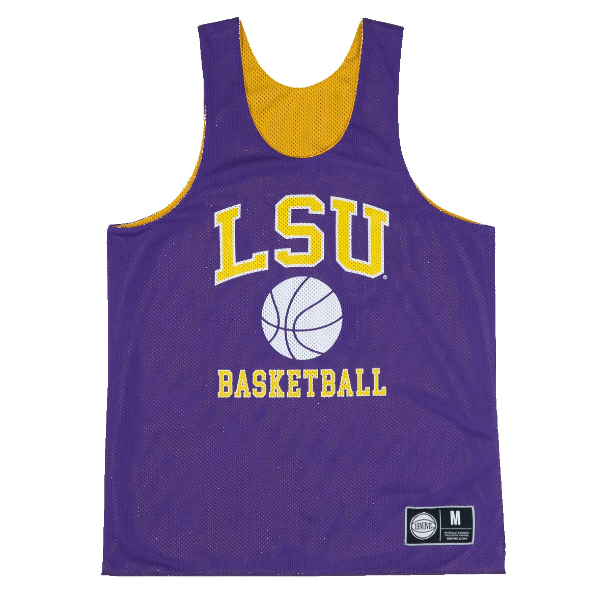 LSU Reversible Mesh Jersey sold by SLAM Goods product image thumbnail 2