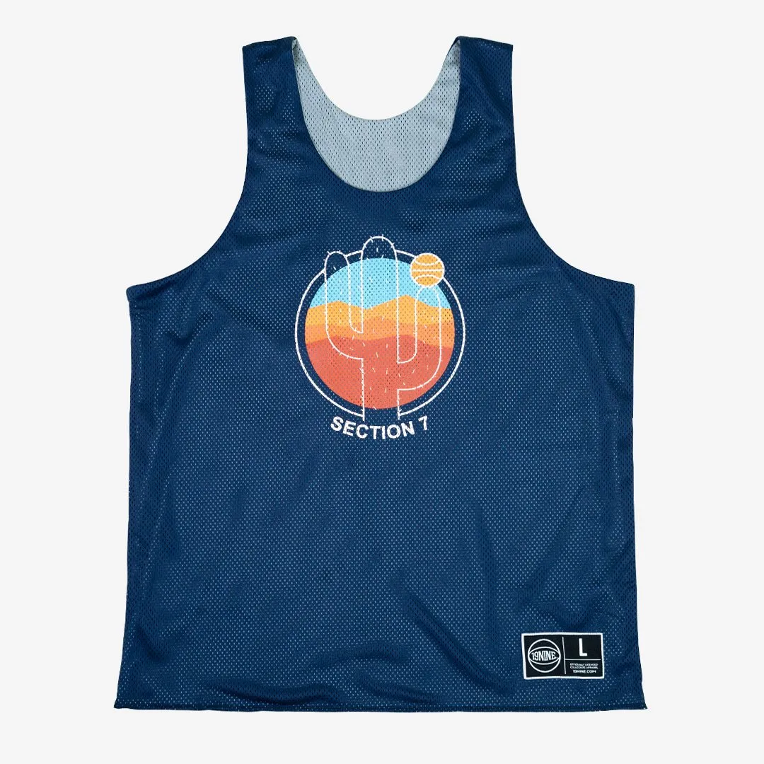 Section 7 Reversible Mesh Jersey sold by SLAM Goods product image thumbnail 2