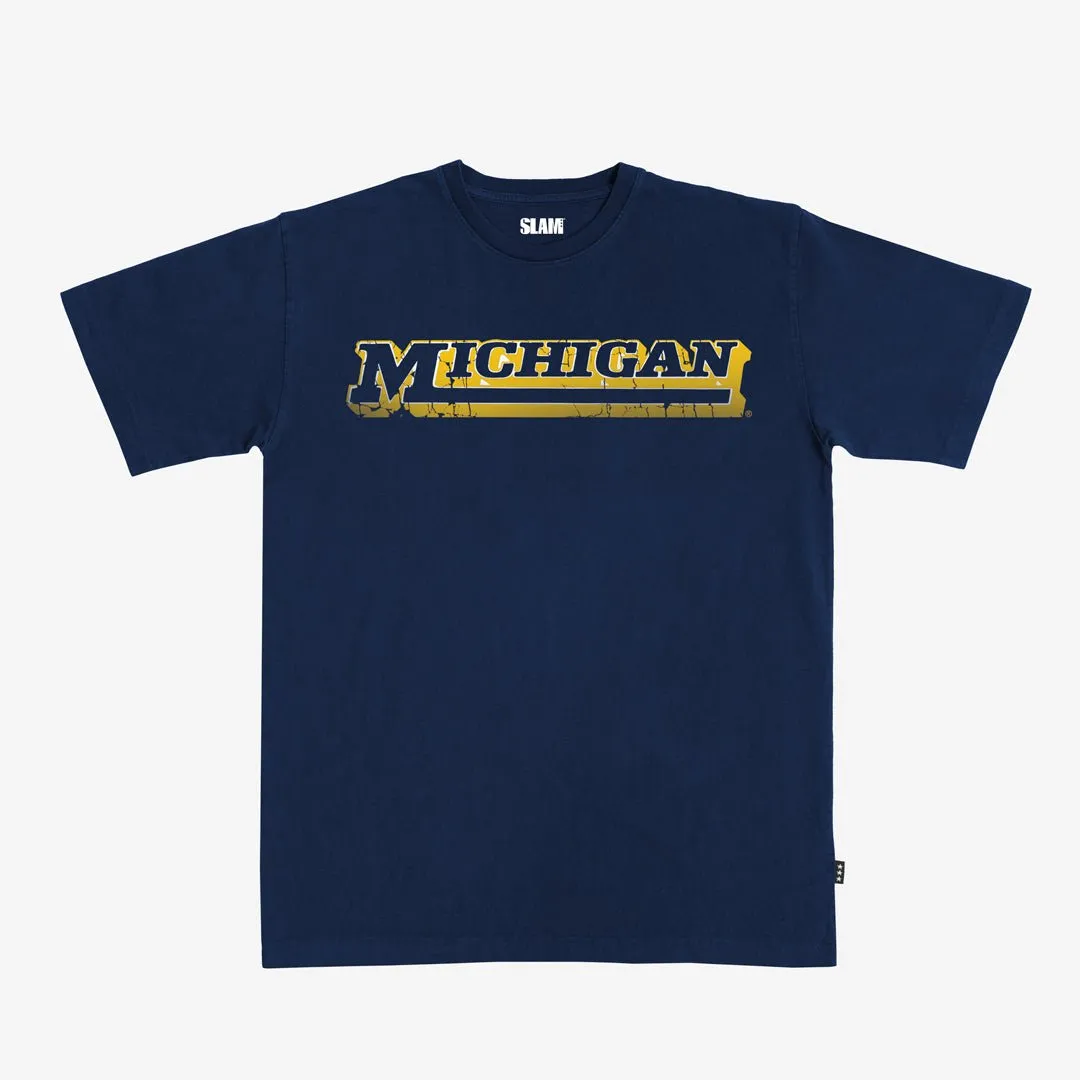 Michigan Logo Heavy Tee sold by SLAM Goods