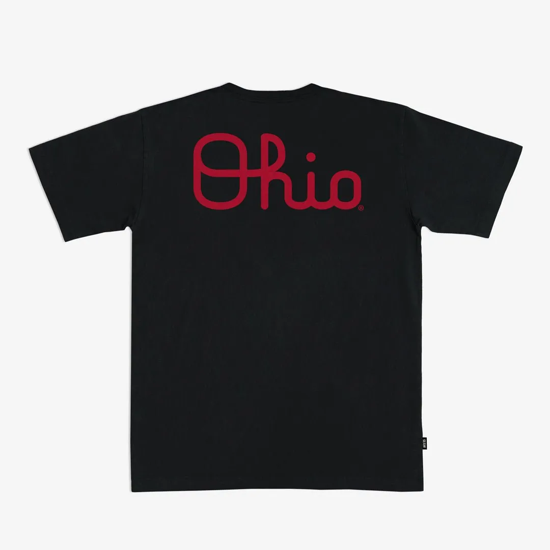 Ohio State Script Heavy Tee sold by SLAM Goods product image thumbnail 3