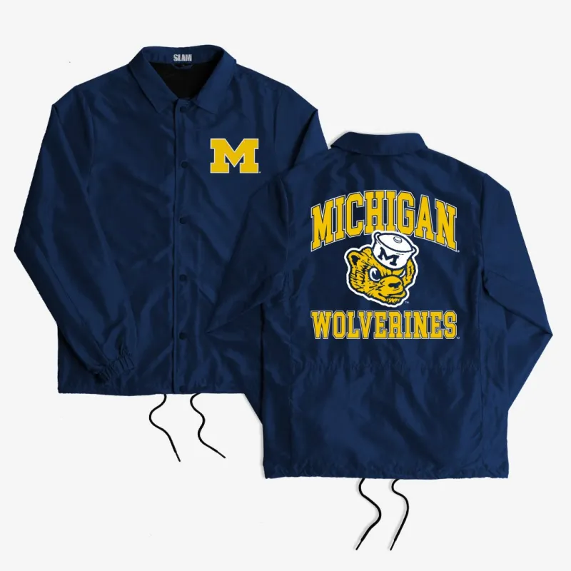 Michigan Coaches Jacket sold by SLAM Goods