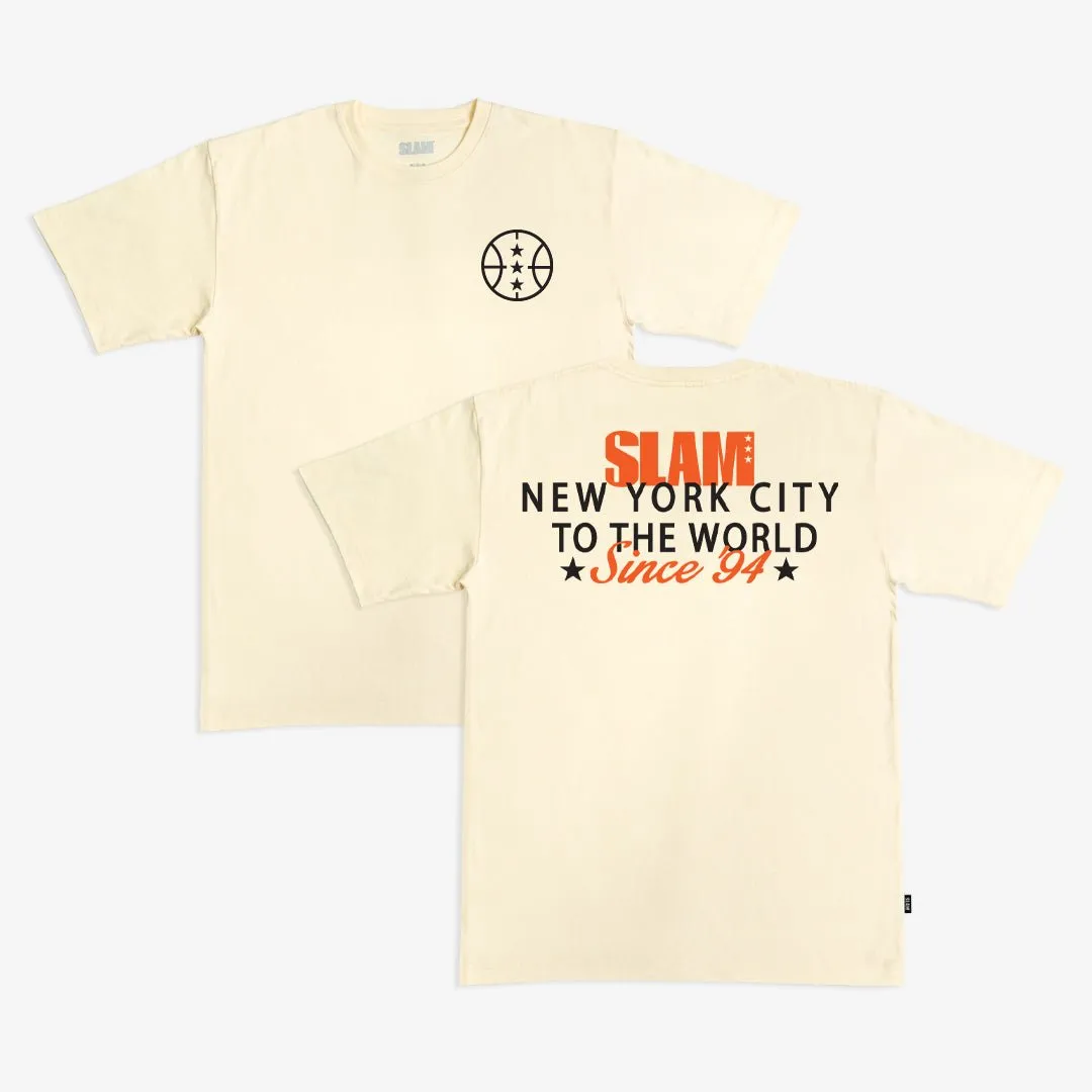 SLAM Baseline Script Heavy Tee sold by SLAM Goods product image thumbnail 5