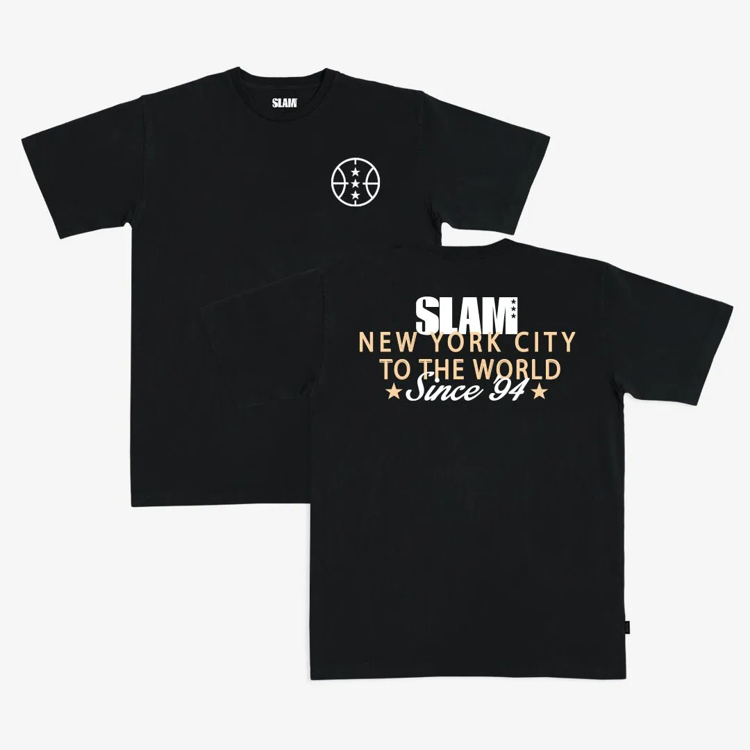 SLAM Baseline Script Heavy Tee sold by SLAM Goods product image thumbnail 2