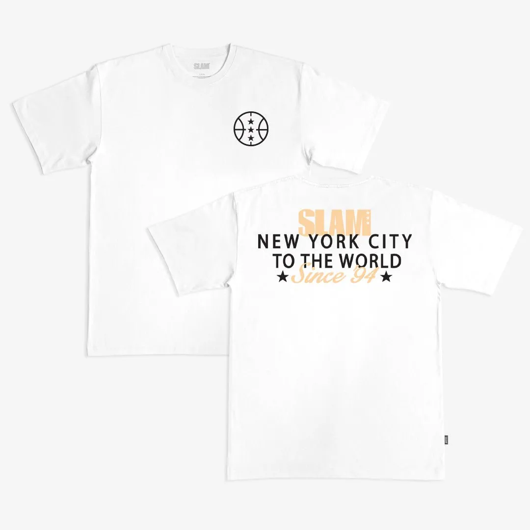 SLAM Baseline Script Heavy Tee sold by SLAM Goods product image thumbnail 3