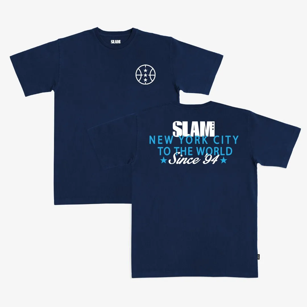 SLAM Baseline Script Heavy Tee sold by SLAM Goods product image thumbnail 4