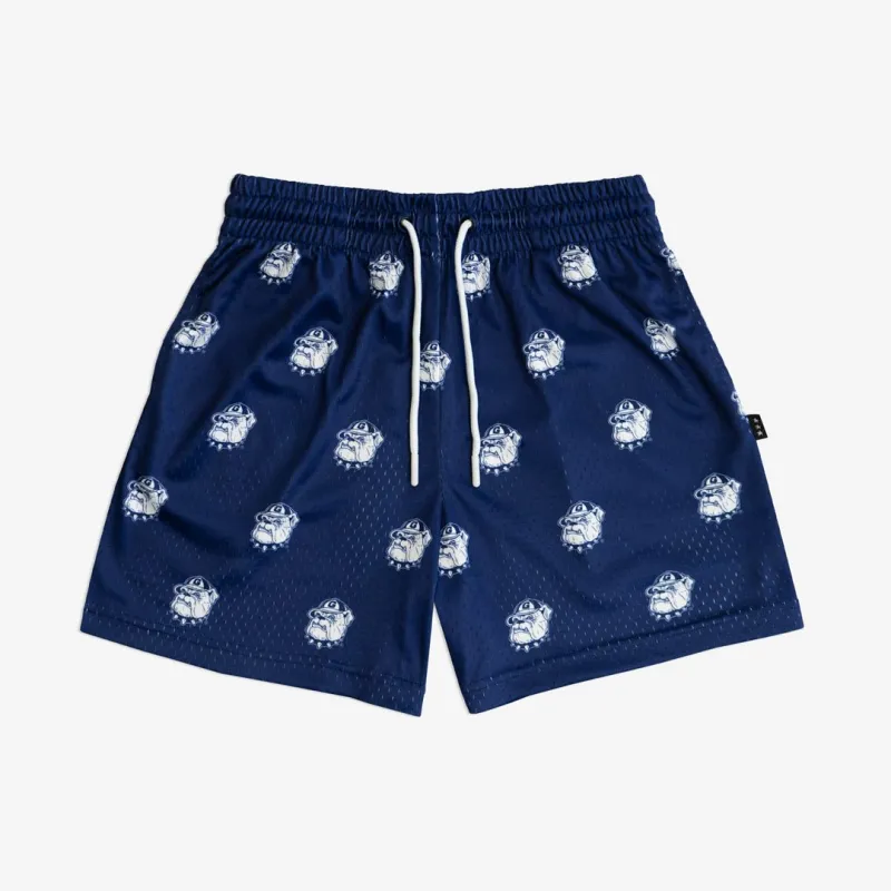 Georgetown All-Over Logo Shorts sold by SLAM Goods