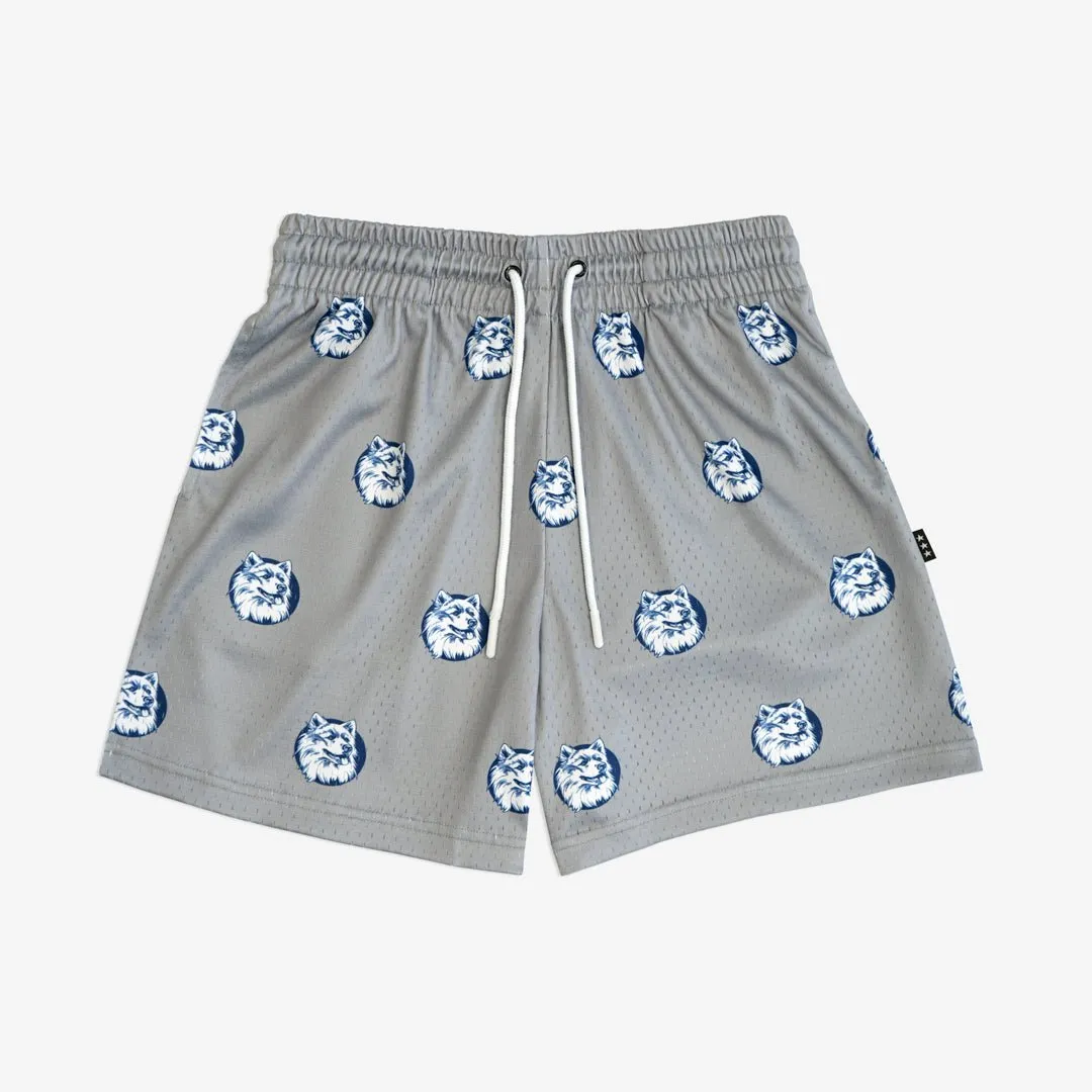 UConn All-Over Logo Shorts sold by SLAM Goods