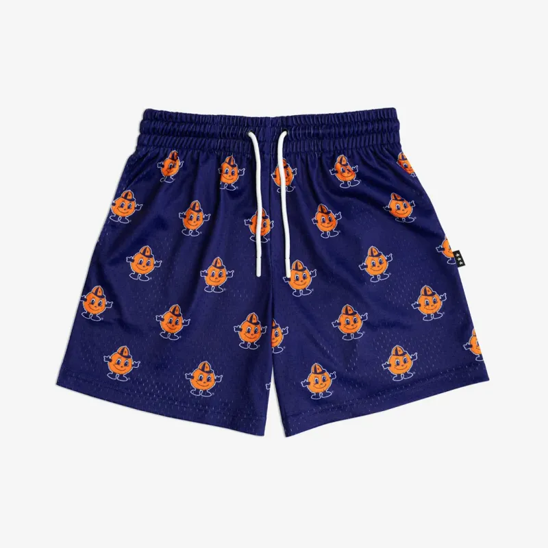 Syracuse All-Over Logo Shorts sold by SLAM Goods