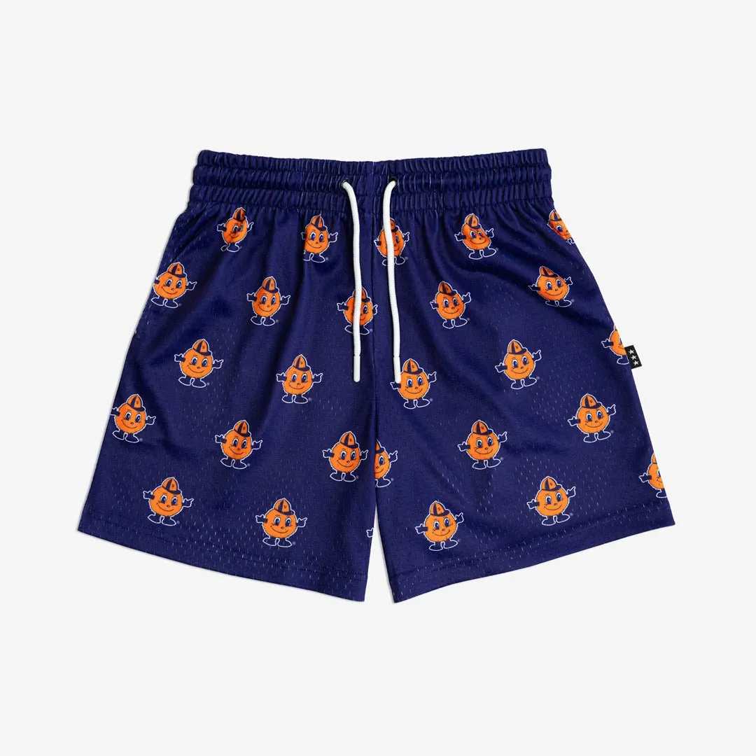 Syracuse All-Over Logo Shorts sold by SLAM Goods