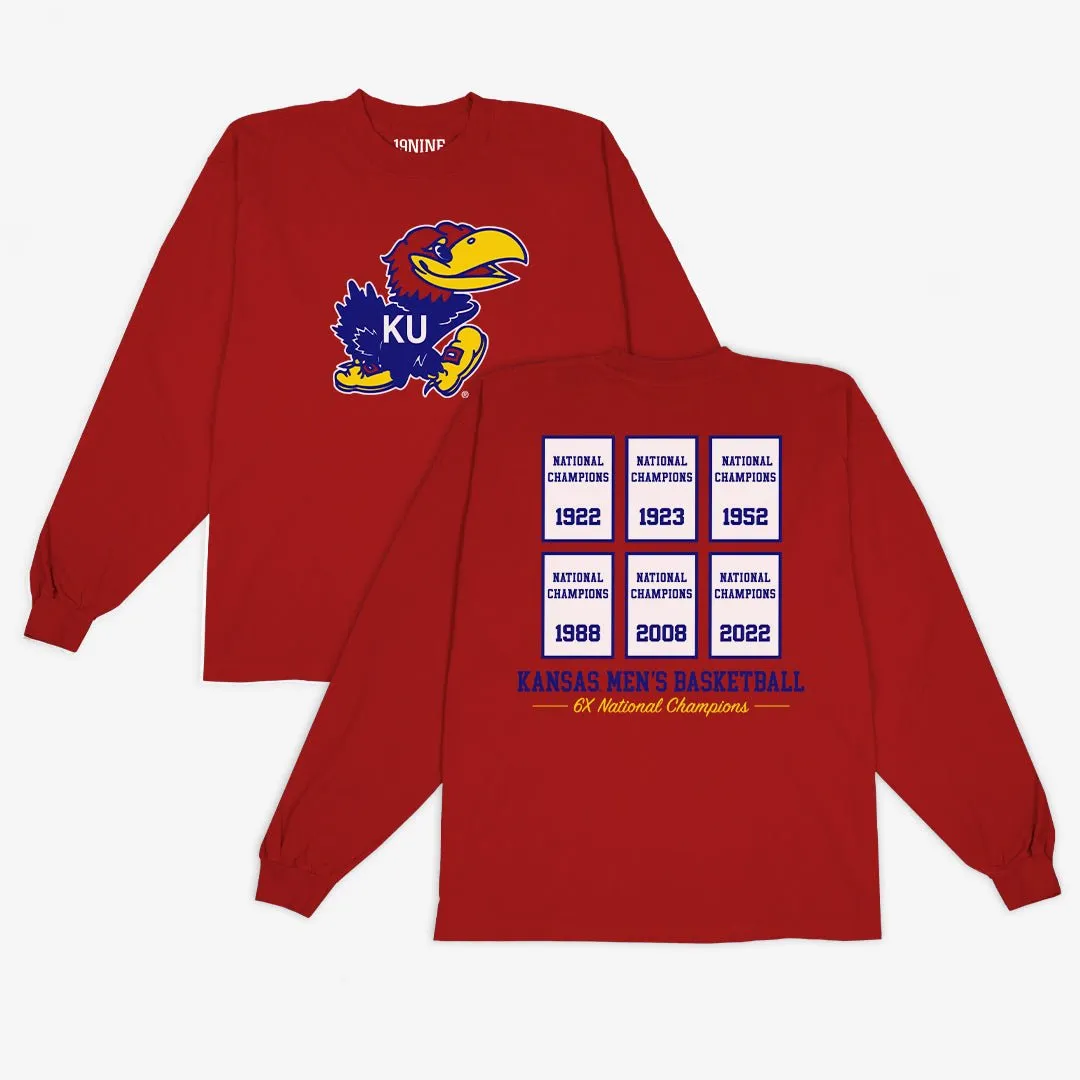 Kansas Banners L/S Tee sold by SLAM Goods