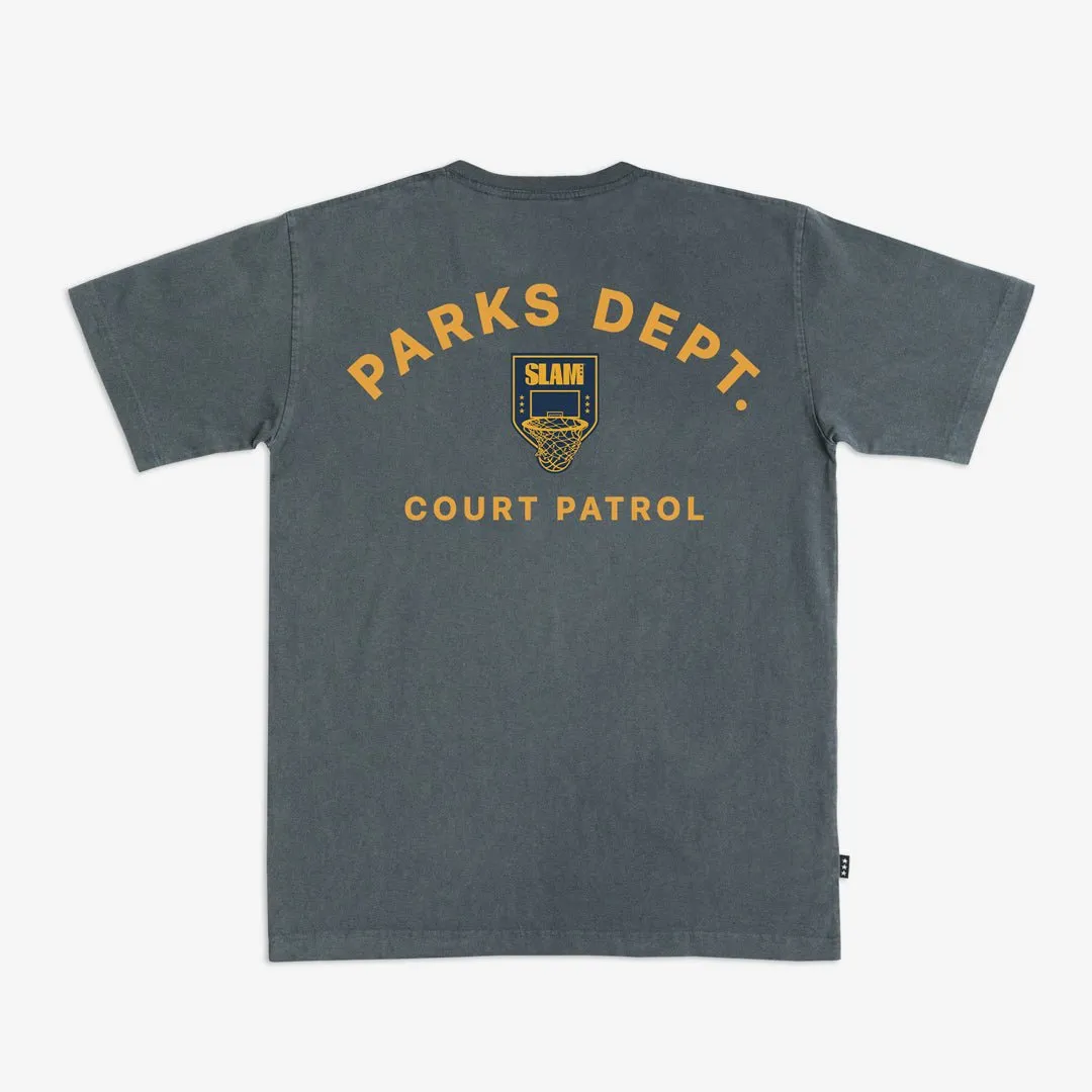 SLAM Court Patrol Heavy Tee sold by SLAM Goods product image thumbnail 2