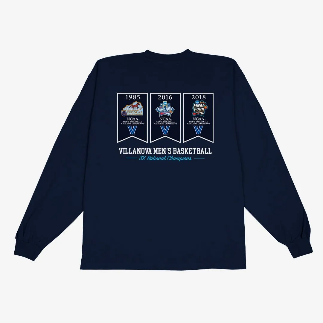 Villanova Banners L/S Tee sold by SLAM Goods product image thumbnail 2