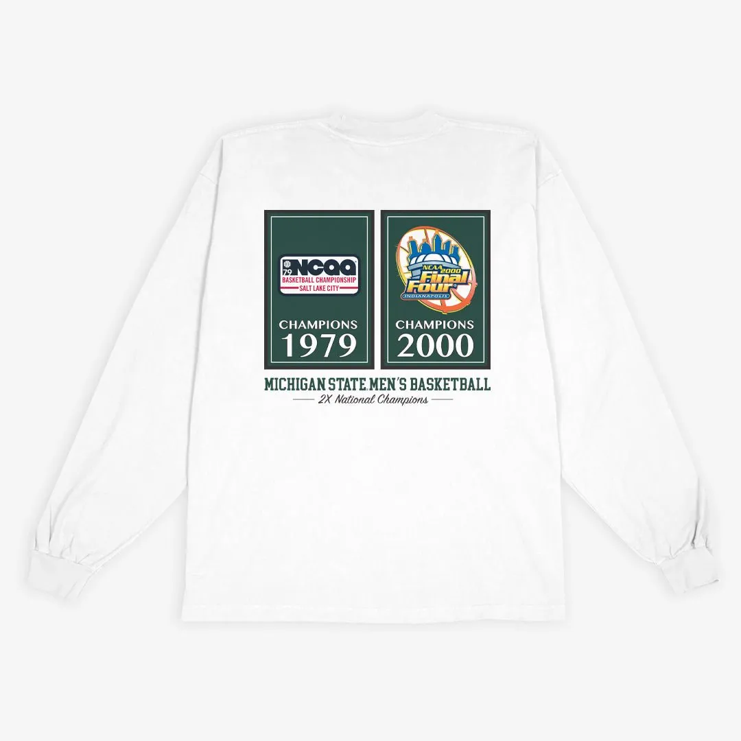 Michigan State Banners L/S Tee sold by SLAM Goods product image thumbnail 3