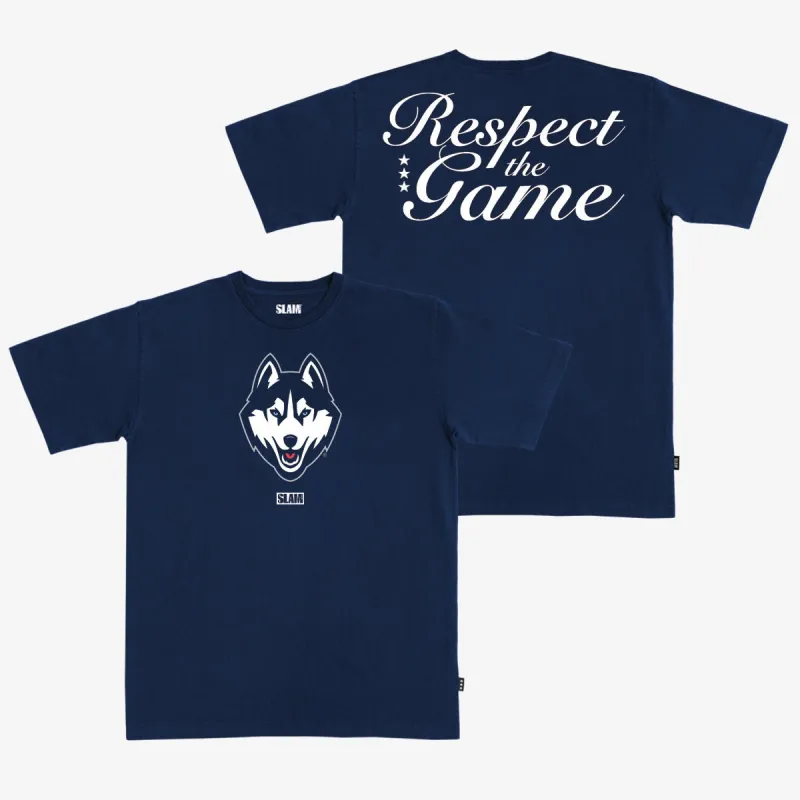 UConn Respect the Game Heavy Tee sold by SLAM Goods
