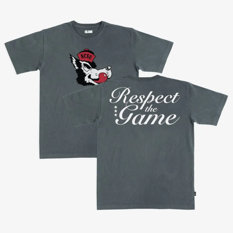 NC State Respect the Game Heavy Tee sold by SLAM Goods