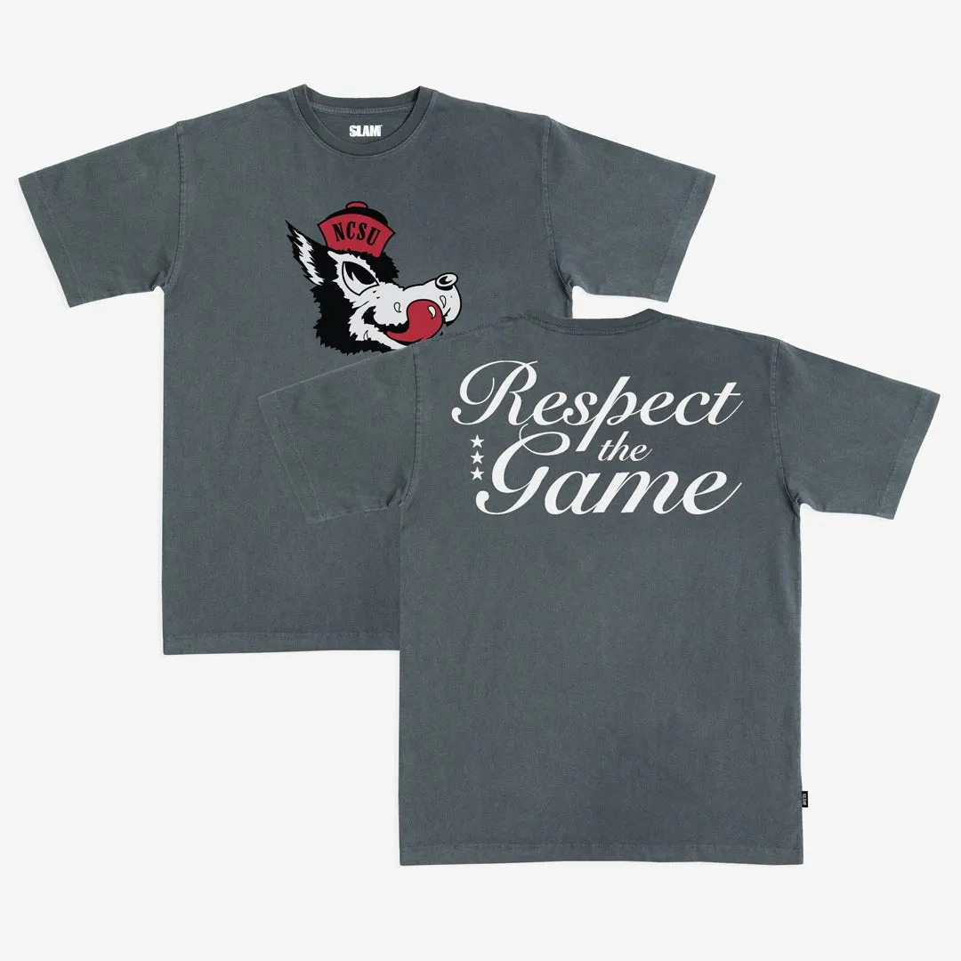 NC State Respect the Game Heavy Tee sold by SLAM Goods