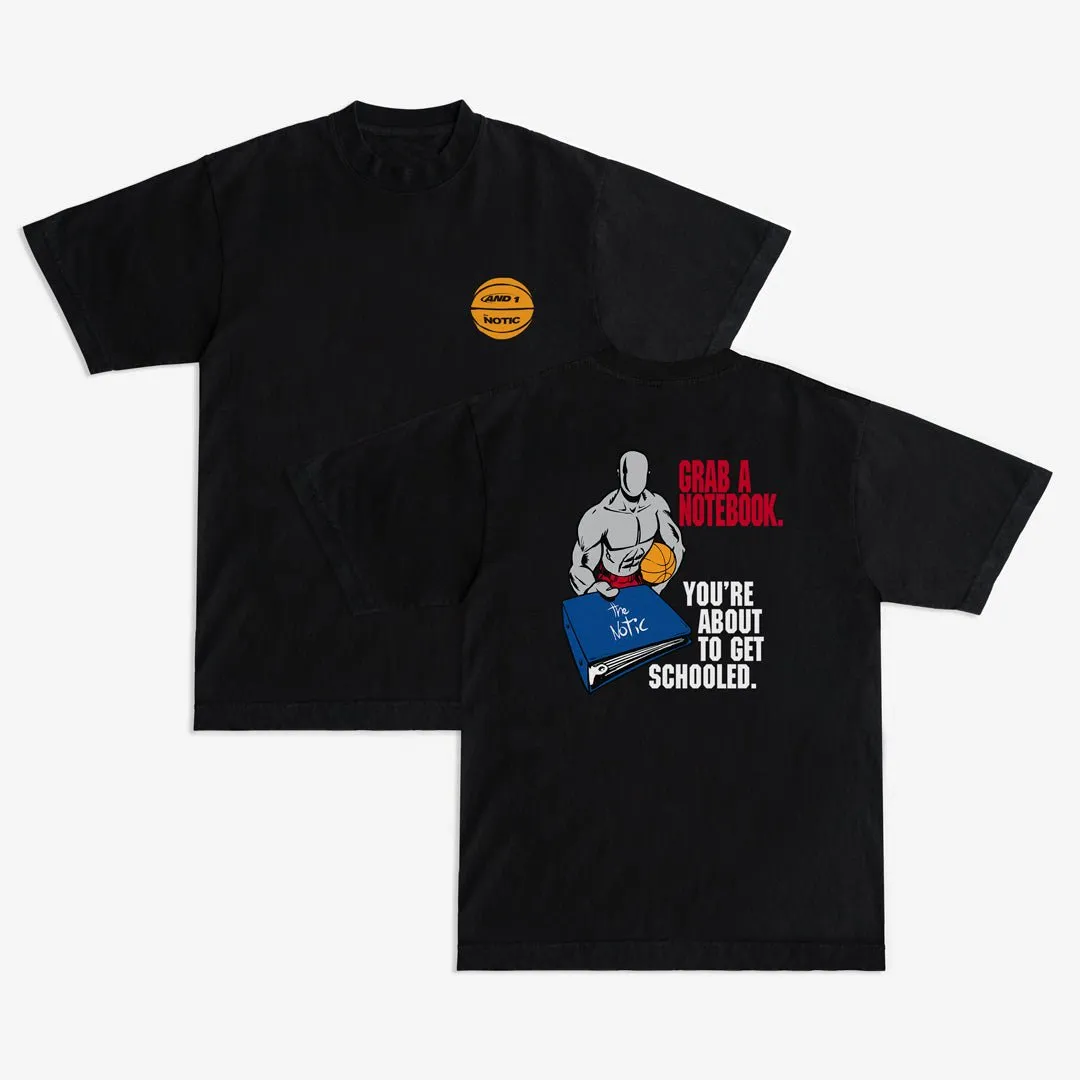 AND1 x The Notic 'School's in Session' Tee sold by SLAM Goods product image thumbnail 4