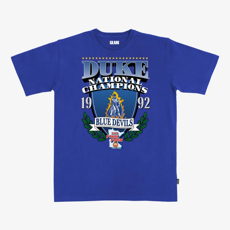 Duke '92 National Champions Heavy Tee sold by SLAM Goods