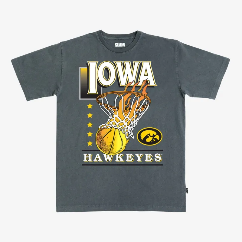 Iowa Hoops Heavy Tee sold by SLAM Goods