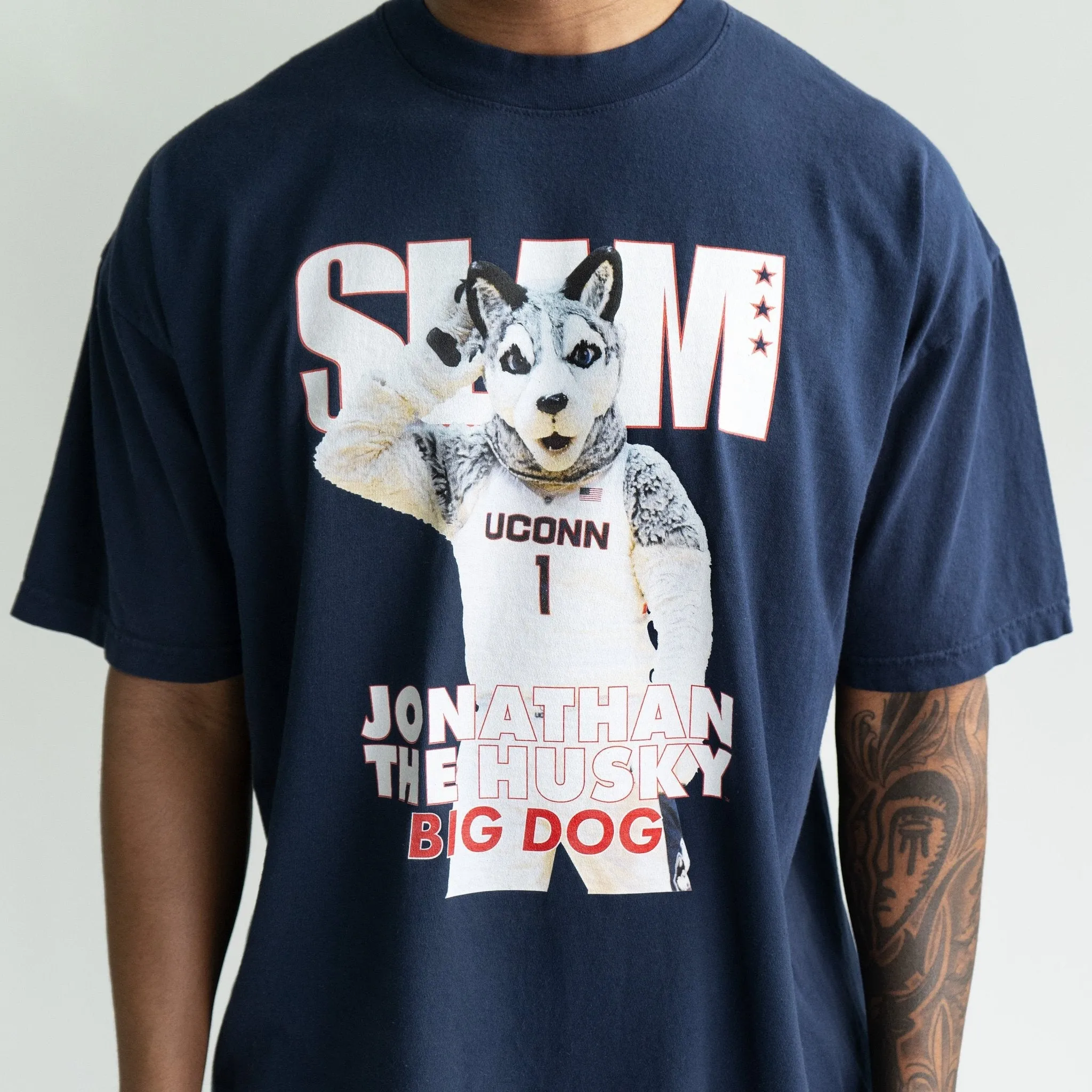 SLAM UConn Mascot Cover Tee sold by SLAM Goods product image thumbnail 2