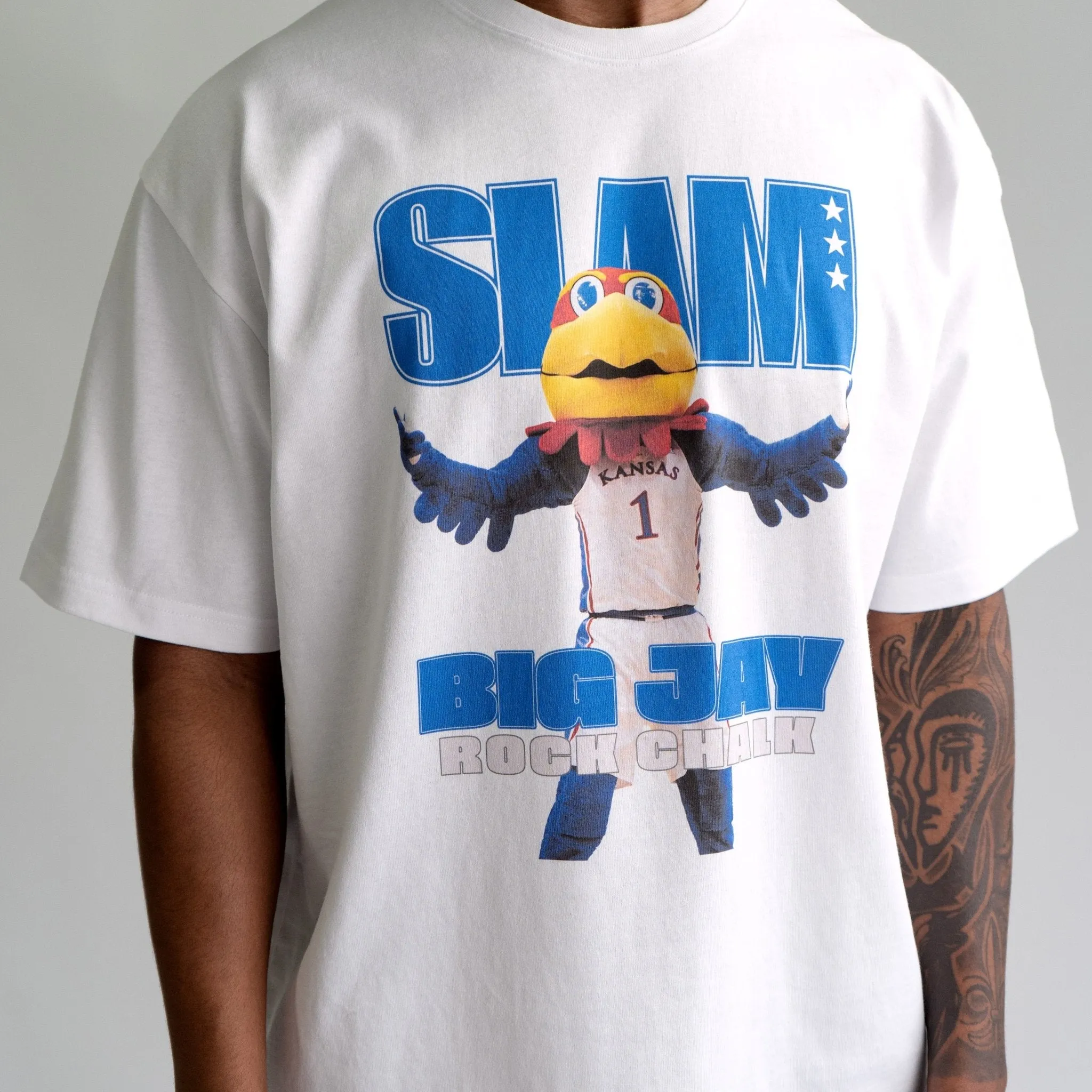 SLAM Kansas Mascot Cover Tee sold by SLAM Goods product image thumbnail 2