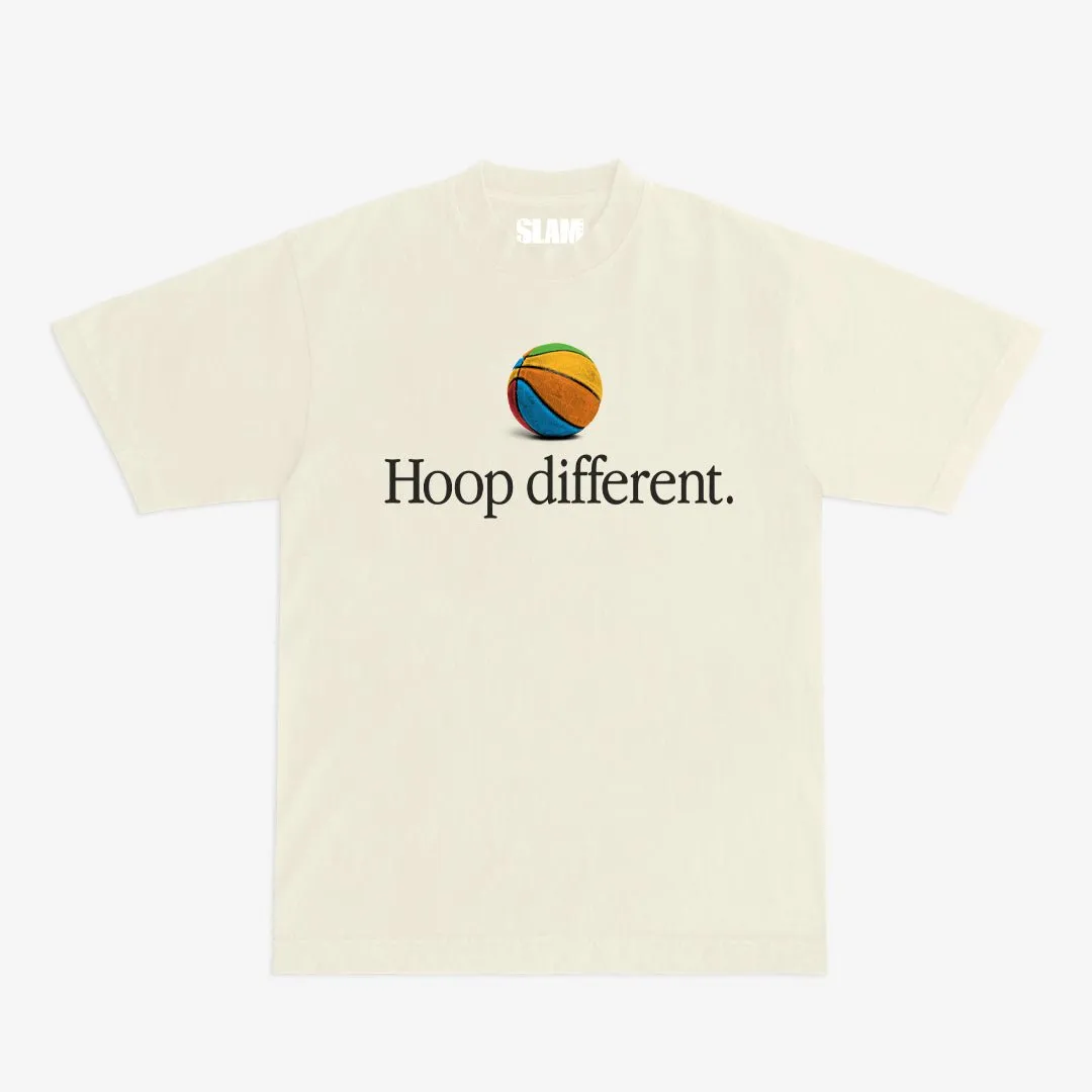 SLAM Hoop Different Statement Heavy Tee sold by SLAM Goods