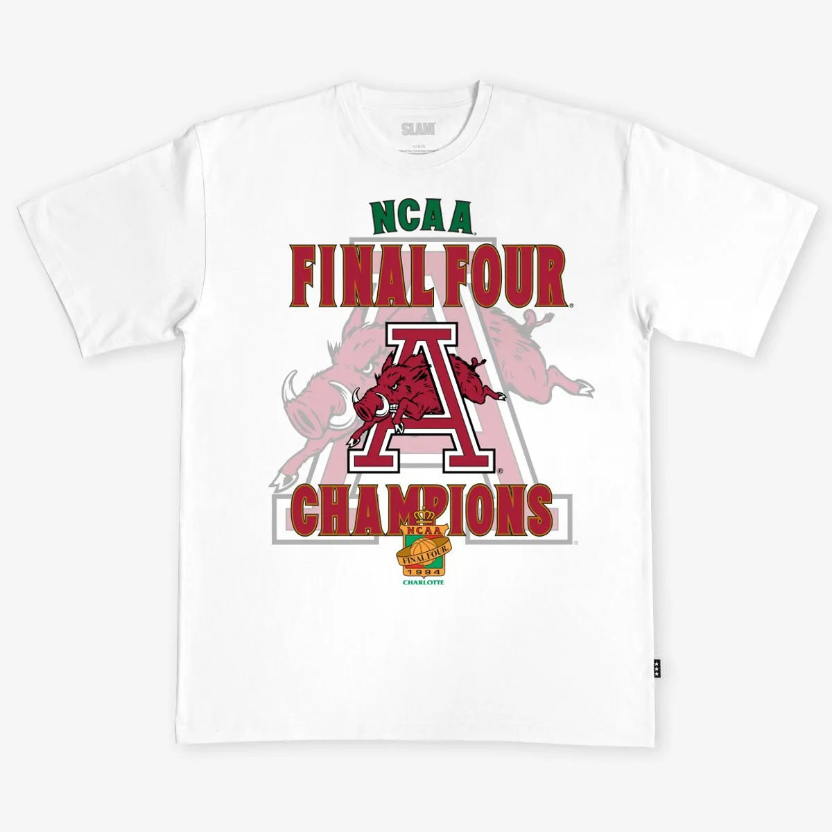 Arkansas '94 NCAA Champs Heavy Tee sold by SLAM Goods