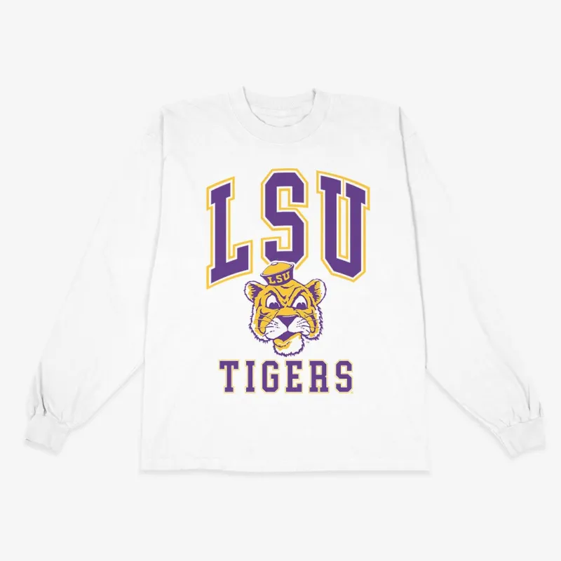 LSU Tigers Big Logo L/S Tee sold by SLAM Goods
