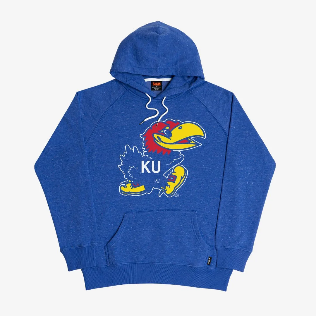 Kansas Jayhawks Big Logo Hoodie sold by SLAM Goods