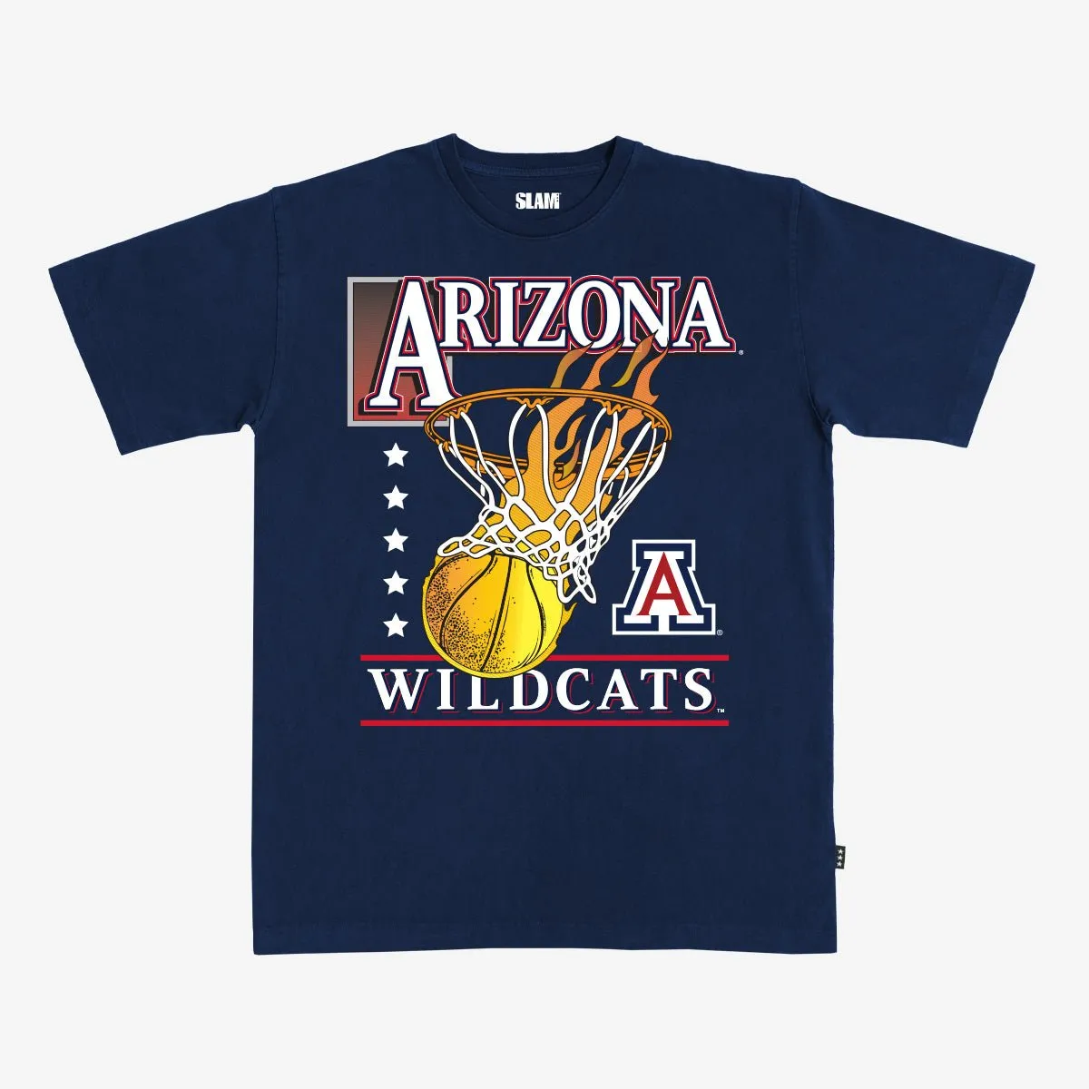 Arizona Hoops Heavy Tee sold by SLAM Goods