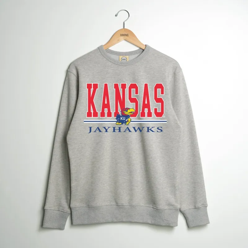 Kansas Jayhawks Classic Crewneck sold by SLAM Goods