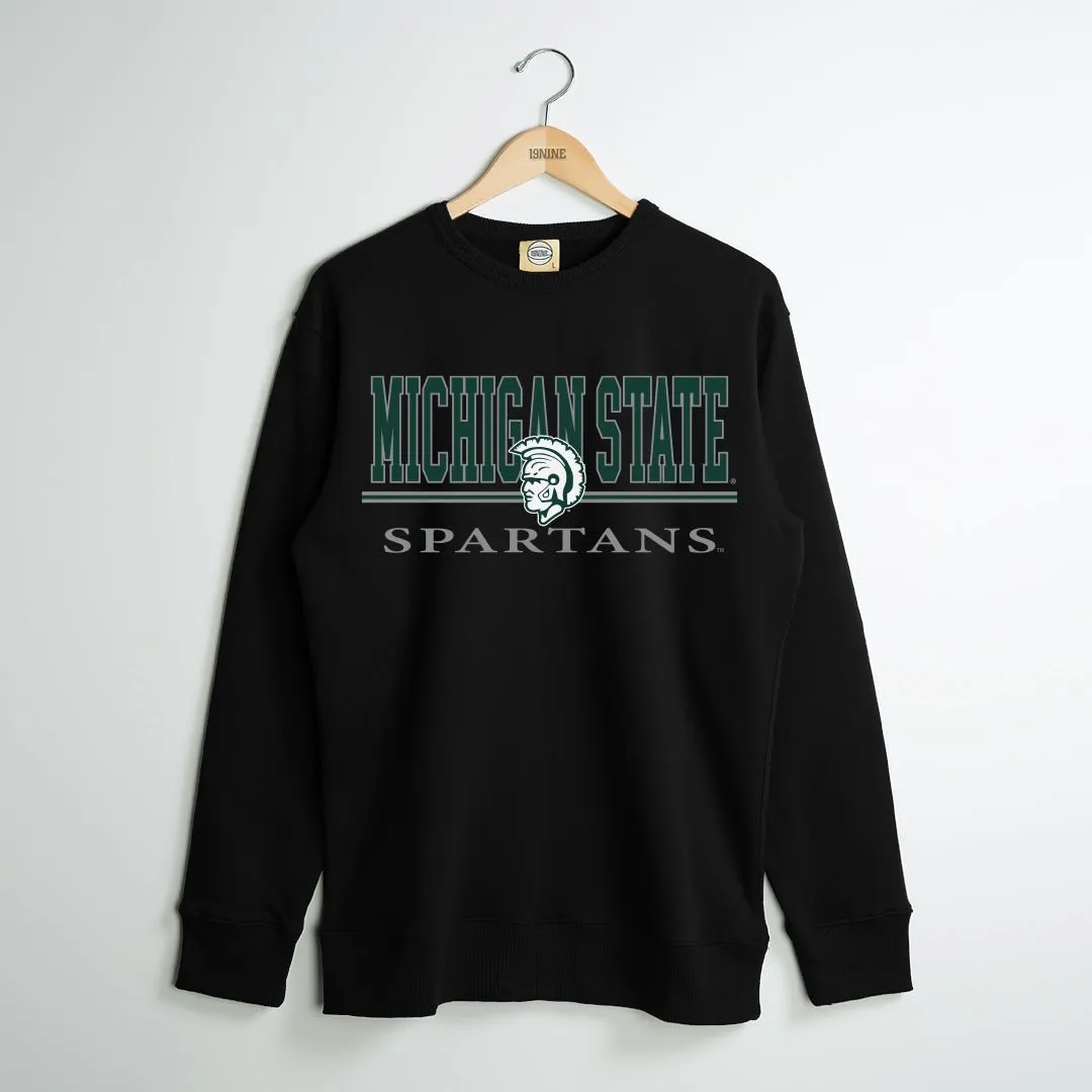 Michigan State Spartans Classic Crewneck sold by SLAM Goods