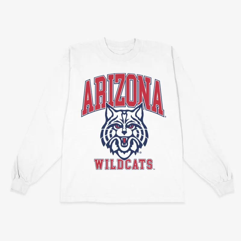 Arizona Wildcats Big Logo L/S Tee sold by SLAM Goods