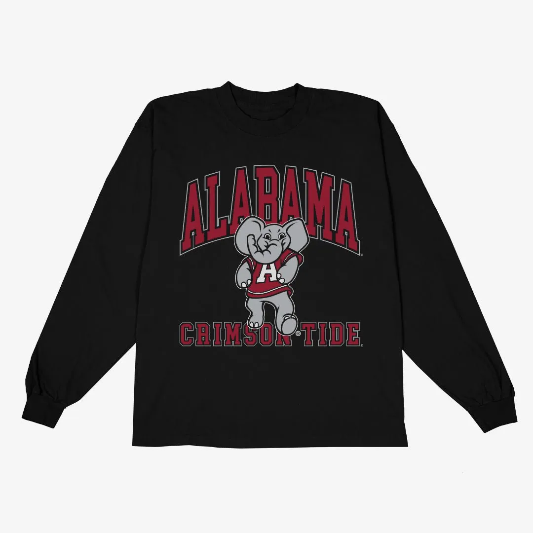 Alabama Crimson Tide Big Logo L/S Tee sold by SLAM Goods