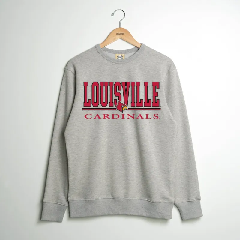 Louisville Cardinals Classic Crewneck sold by SLAM Goods