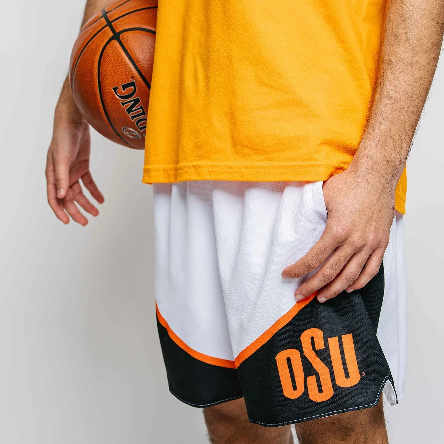 Oklahoma State Cowboys 1999-2000 Retro Shorts sold by SLAM Goods product image thumbnail 3