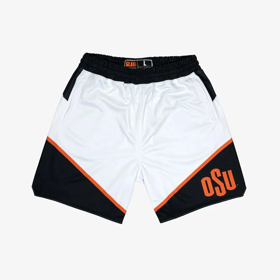 Oklahoma State Cowboys 1999-2000 Retro Shorts sold by SLAM Goods