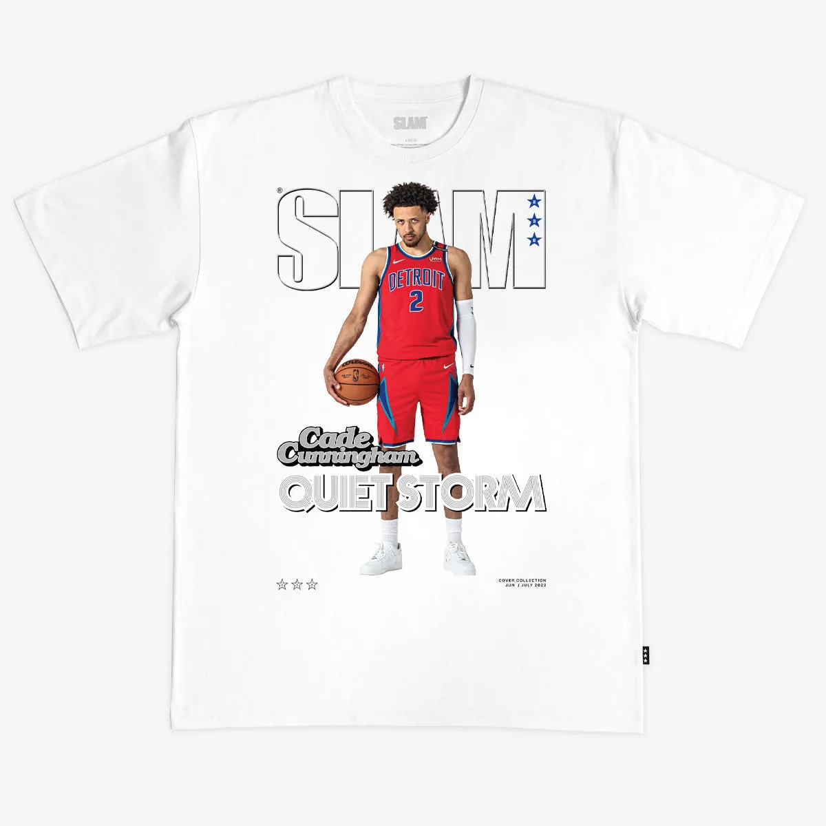 SLAM Cover Tee - Cade Cunningham (SLAM 238) sold by SLAM Goods product image thumbnail 2