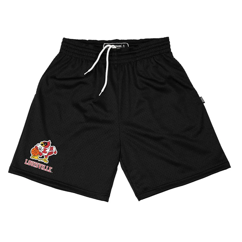 Louisville Cardinals Retro Practice Shorts sold by SLAM Goods