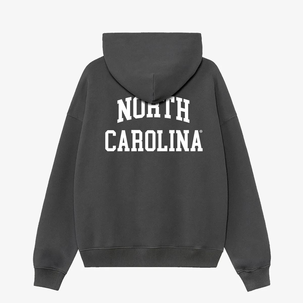 North Carolina Monochromatic Washed Hoodie sold by SLAM Goods product image thumbnail 3