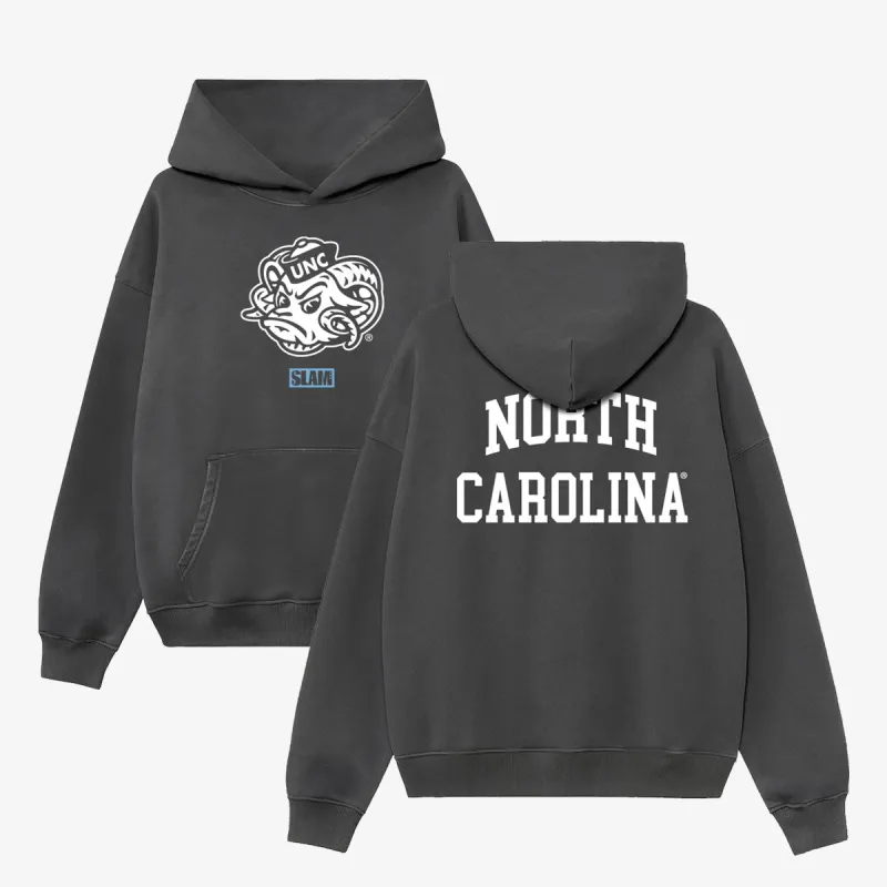 North Carolina Monochromatic Washed Hoodie sold by SLAM Goods