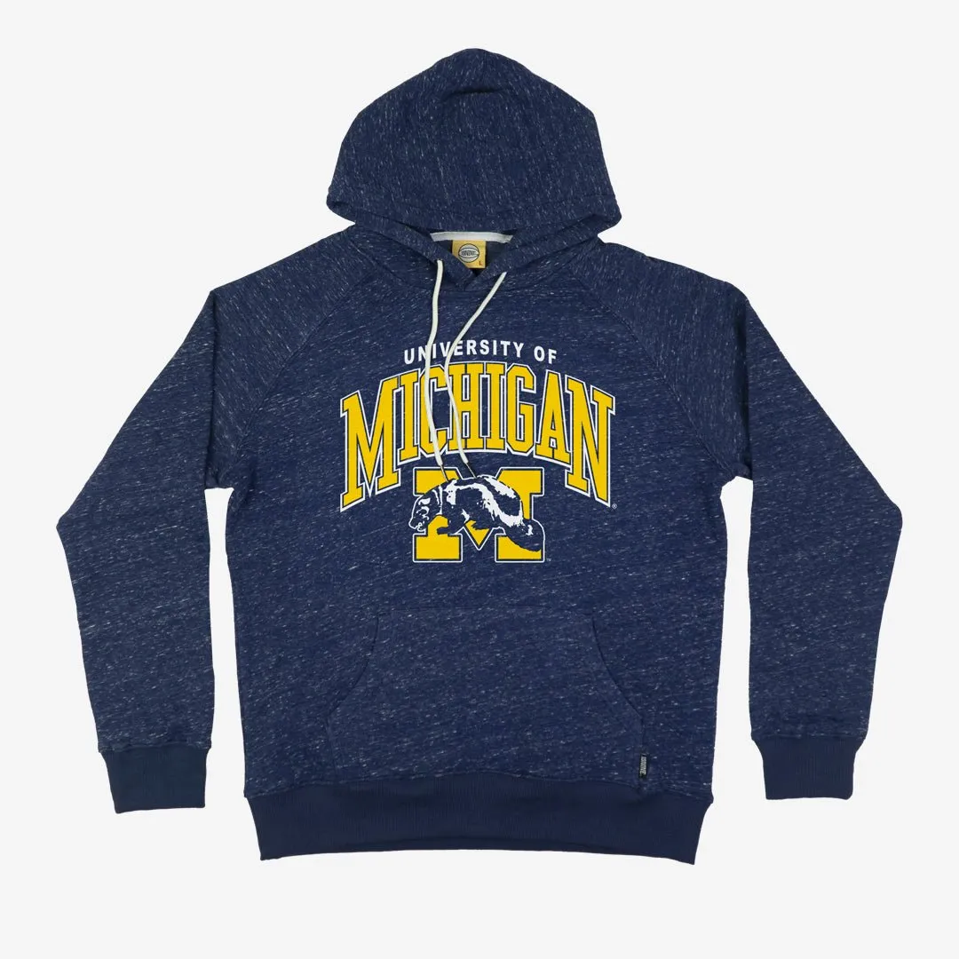 Michigan Wolverines Retro Logo Hoodie sold by SLAM Goods product image thumbnail 2