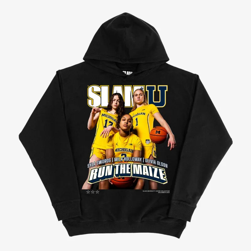 SLAM Cover Hoodie - Michigan WBB (SLAMU 16) sold by SLAM Goods