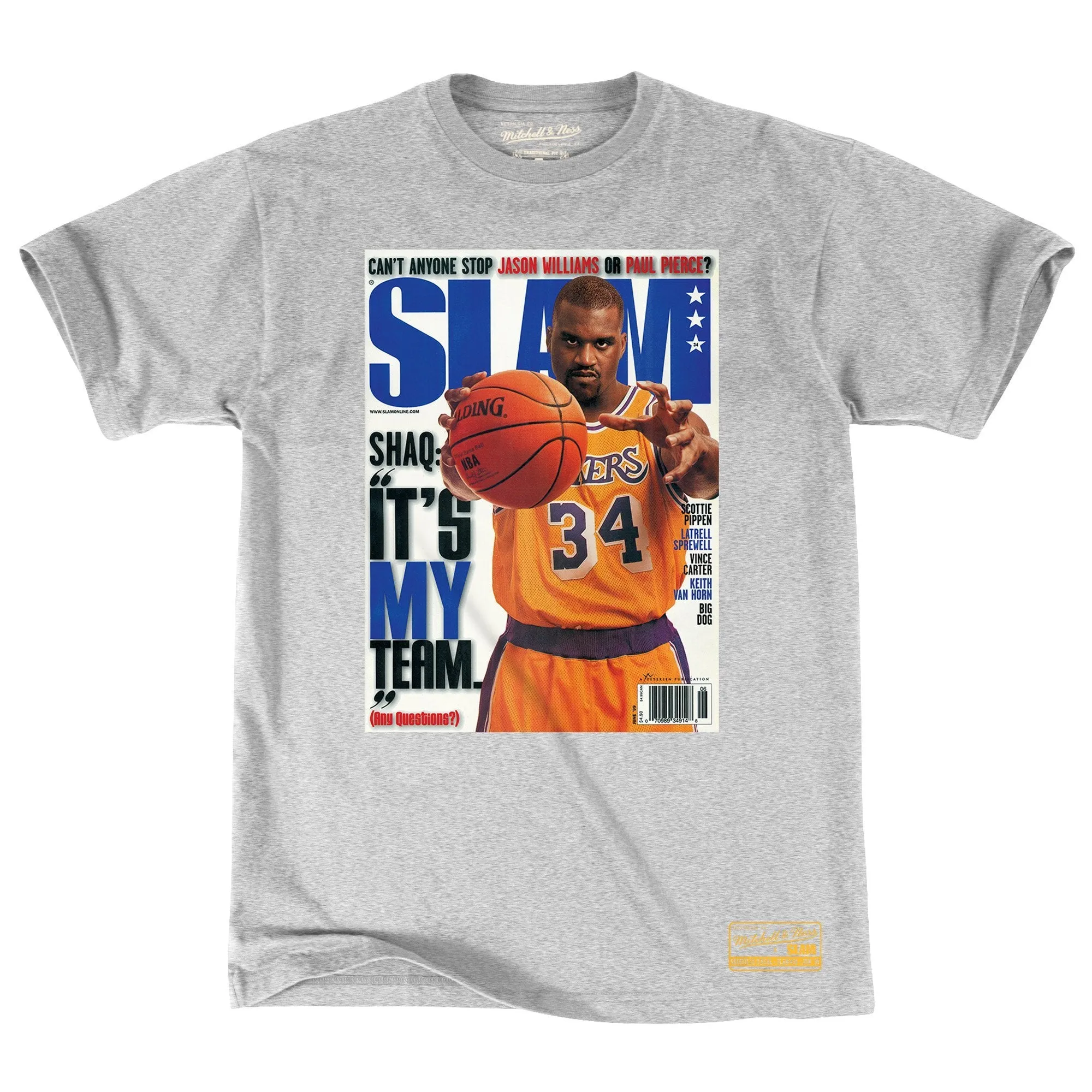 SLAM Cover Tee - Shaquille O'Neal (SLAM 34) sold by SLAM Goods product image thumbnail 2
