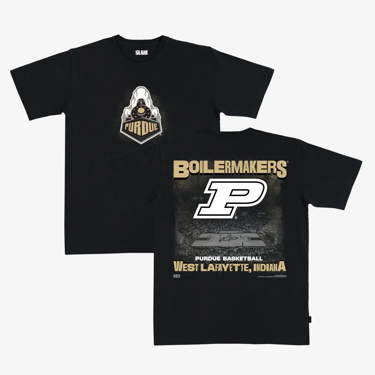 Purdue Arena Heavy Tee sold by SLAM Goods