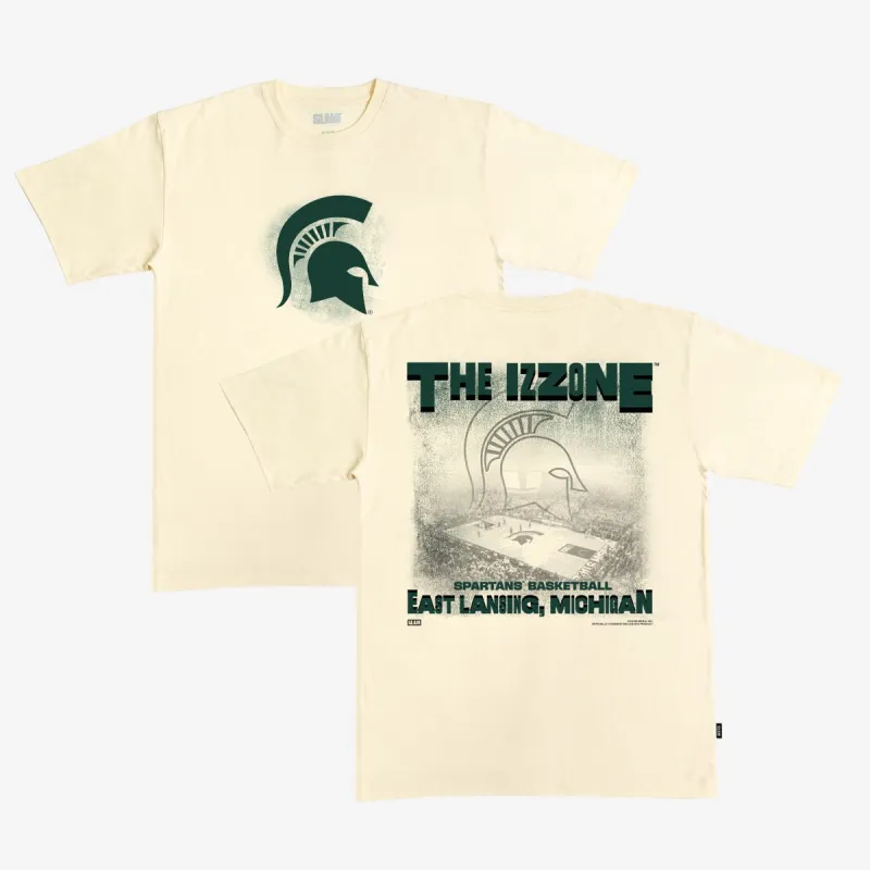 Michigan State Arena Heavy Tee sold by SLAM Goods
