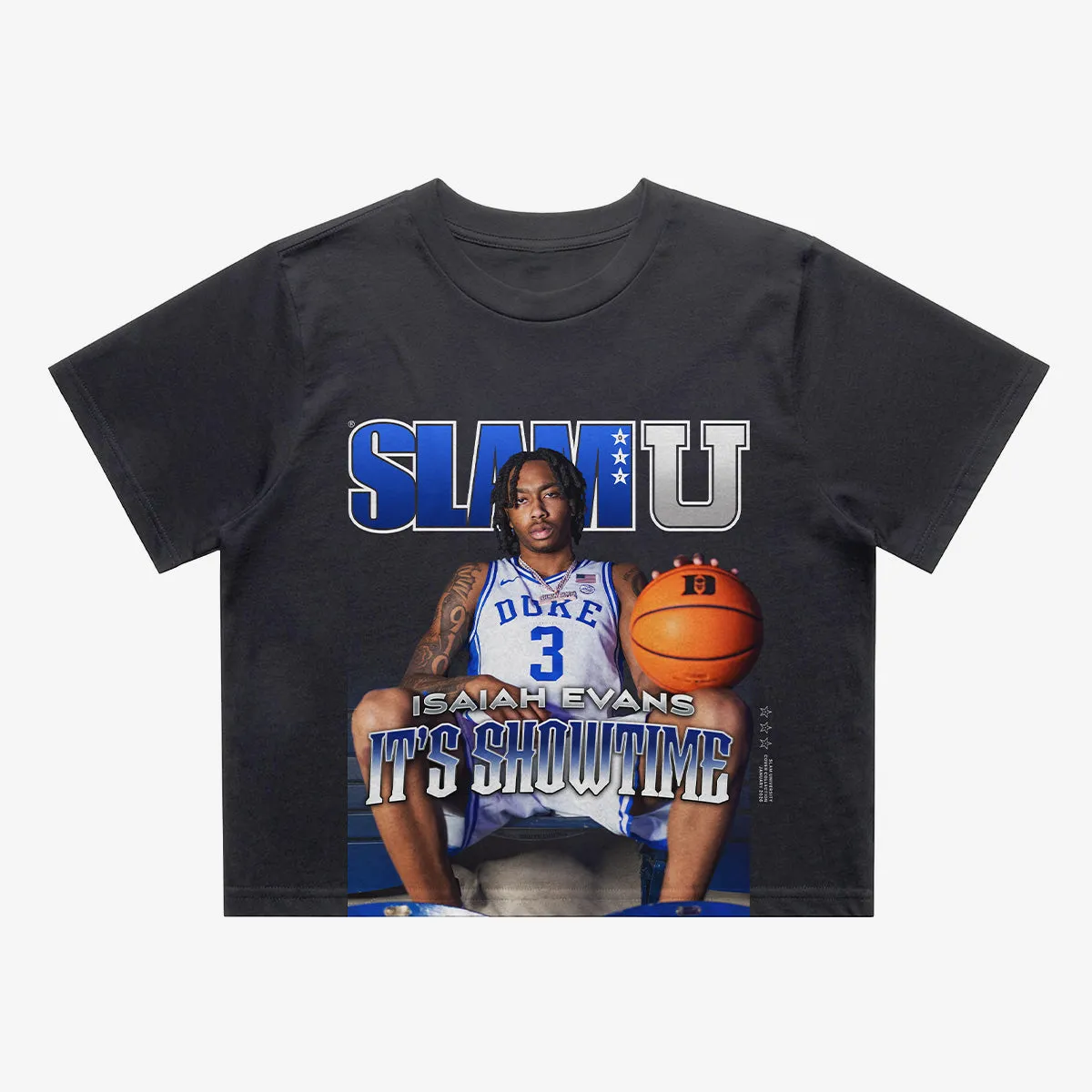 SLAM Crop Cover Tee - Isaiah Evans (SLAMU 17) sold by SLAM Goods