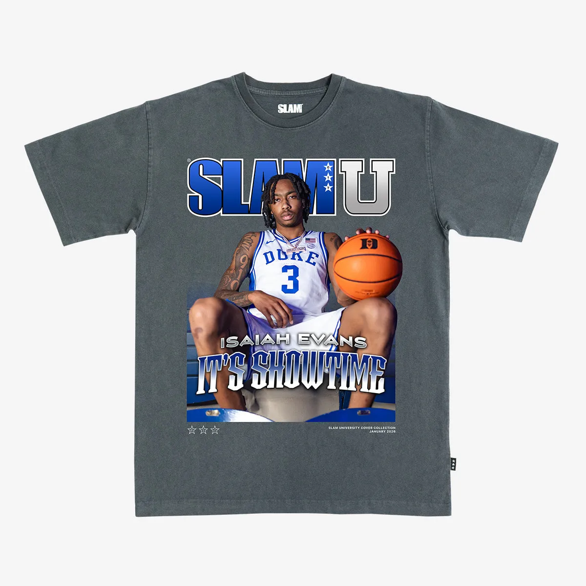 SLAM Cover Tee - Isaiah Evans (SLAMU 17) sold by SLAM Goods