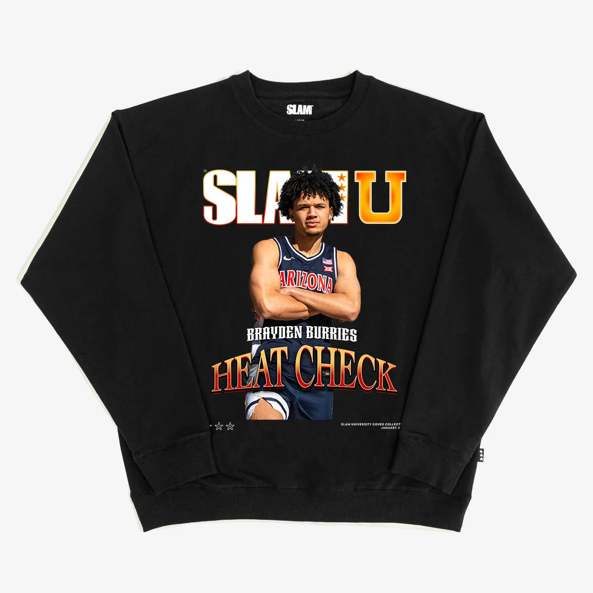 SLAM Cover Crewneck - Brayden Burries (SLAMU 18) sold by SLAM Goods product image thumbnail 2