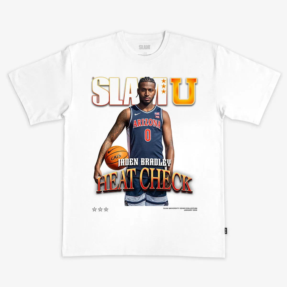 SLAM Cover Tee - Jaden Bradley (SLAMU 18) sold by SLAM Goods product image thumbnail 2